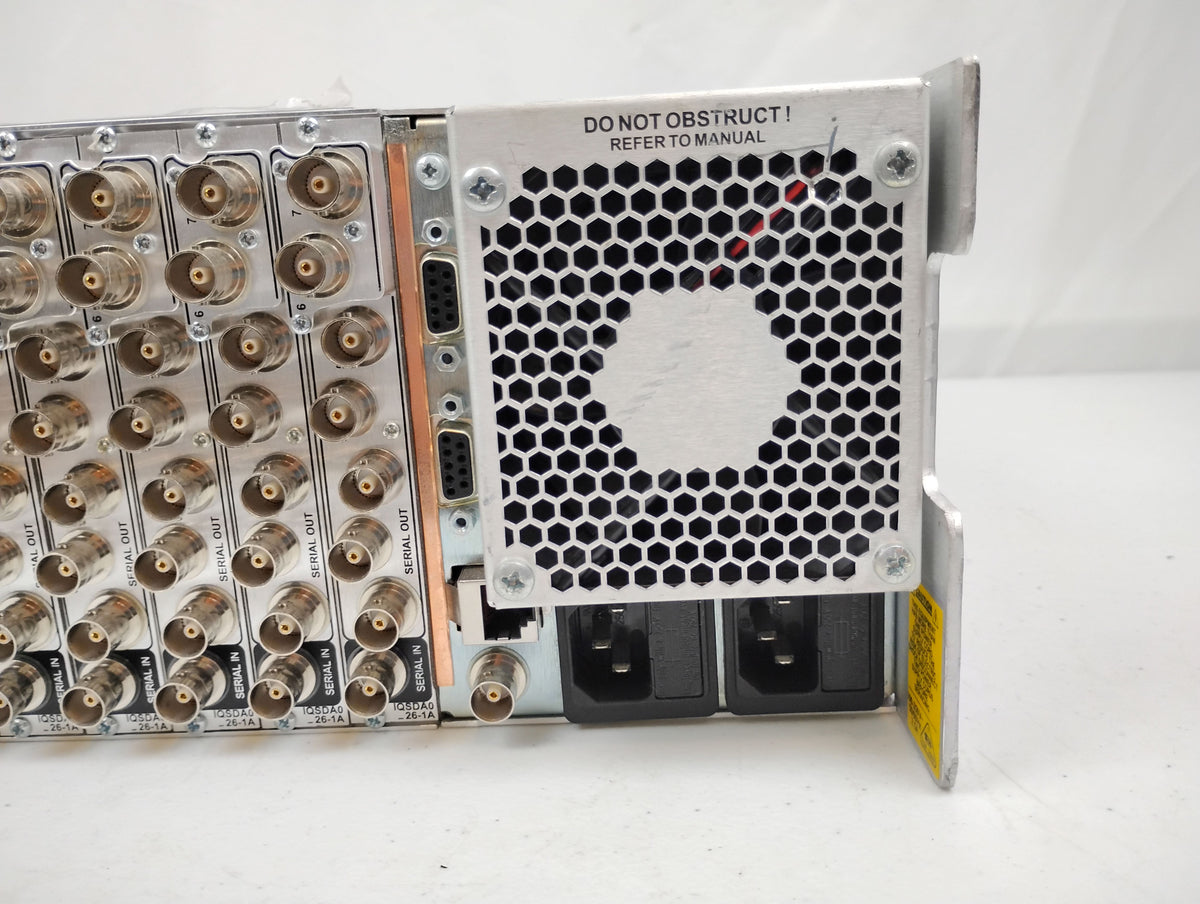 Snell & Wilcox IQ Modular IQH3A | x15 IQSDA01, x1 IQRCIF, & x2 IQ Modular PSUs