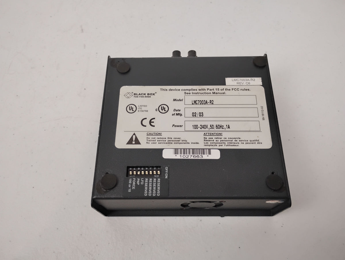 Black Box LMC7003A-R2 Compact Media Converter