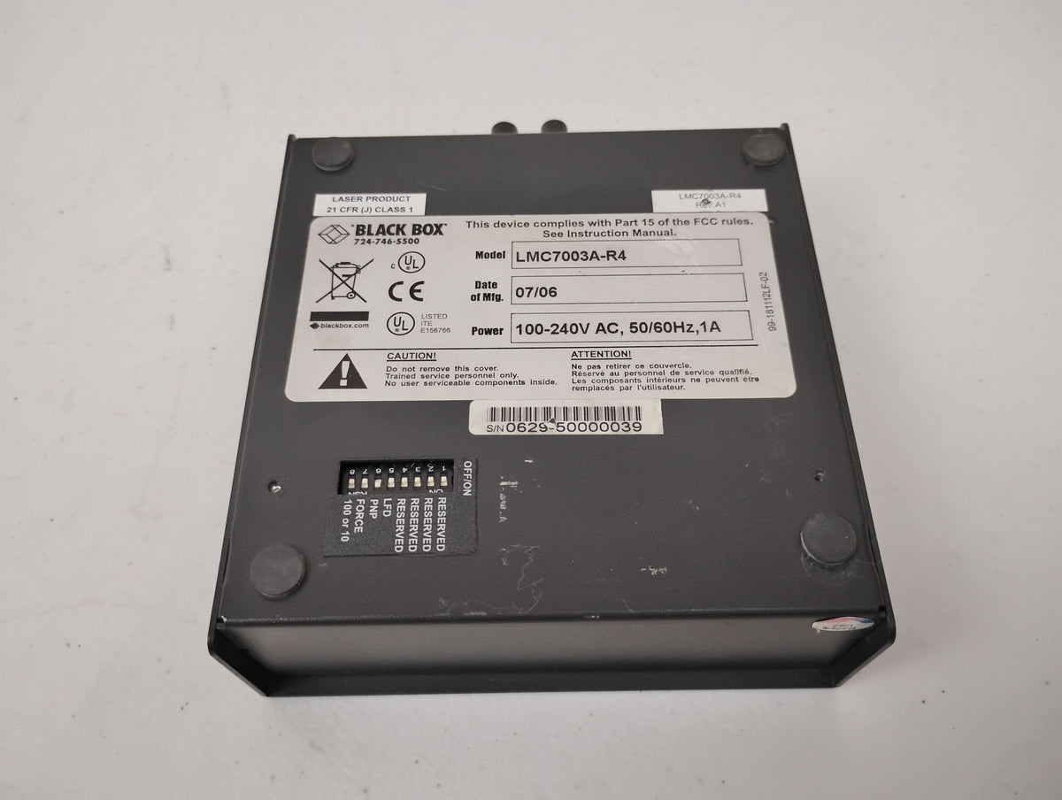 Black Box LMC7003A-R4 Compact Media Converter