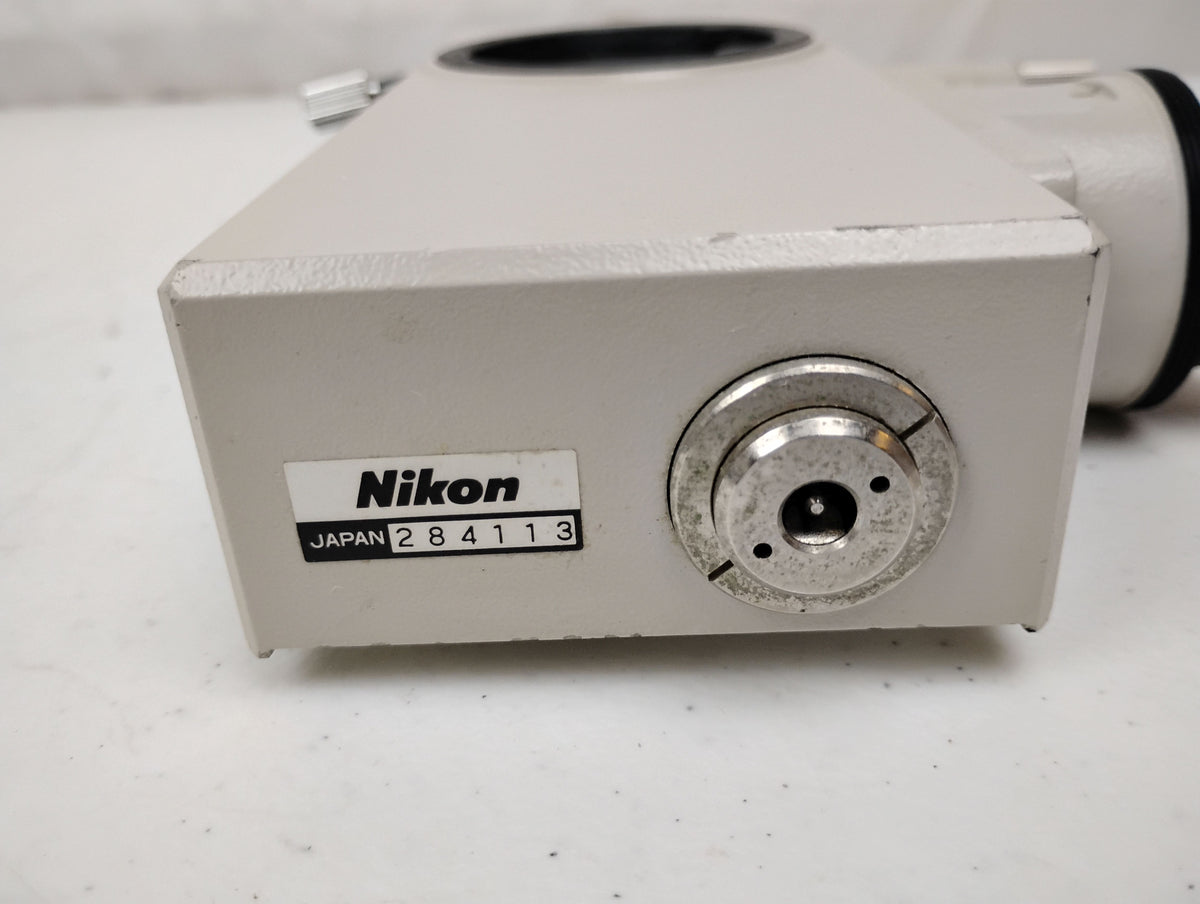 Nikon Teaching Head Dual Viewer for Labophot Optiphot Alphaphot Microscopes