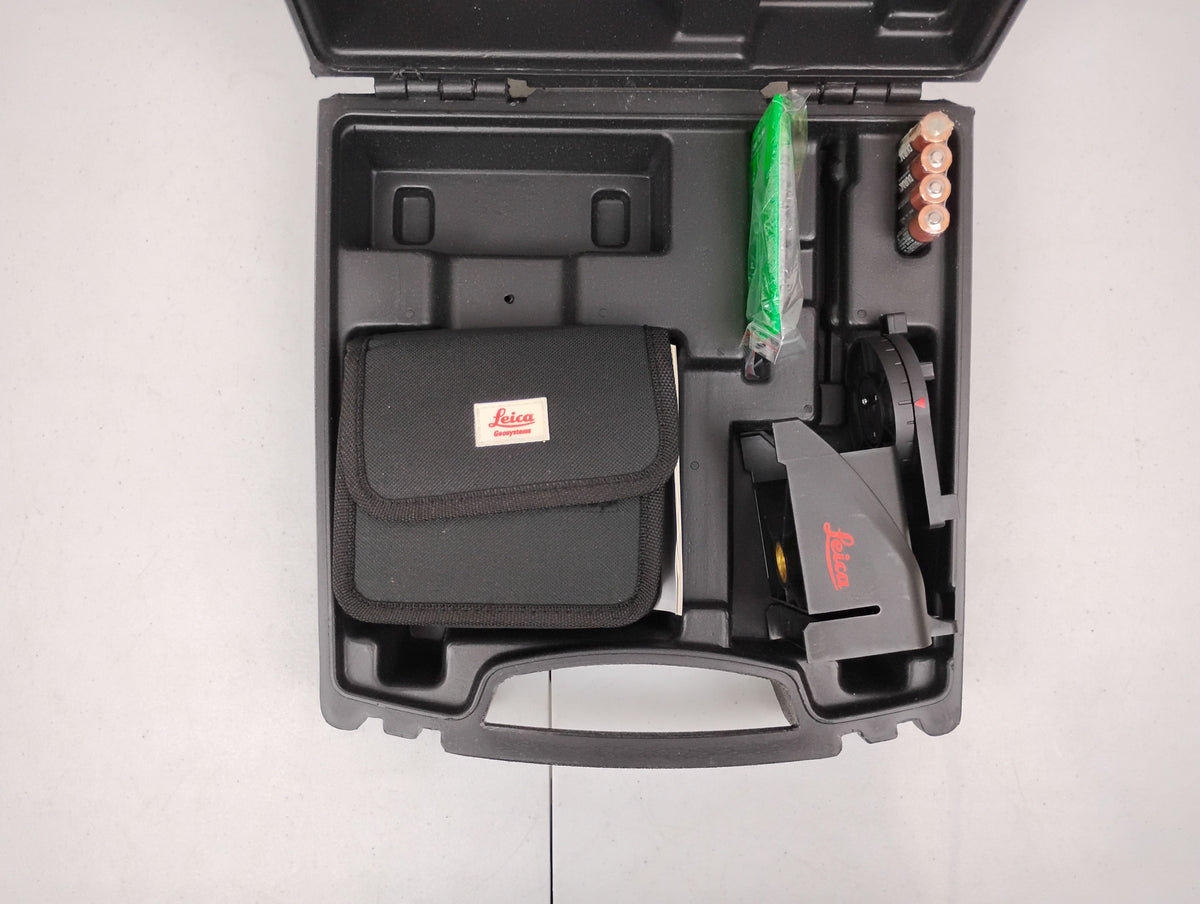 Leica Lino L2G+ Green Beam Cross Line Laser w/ Stand, Target, & Case