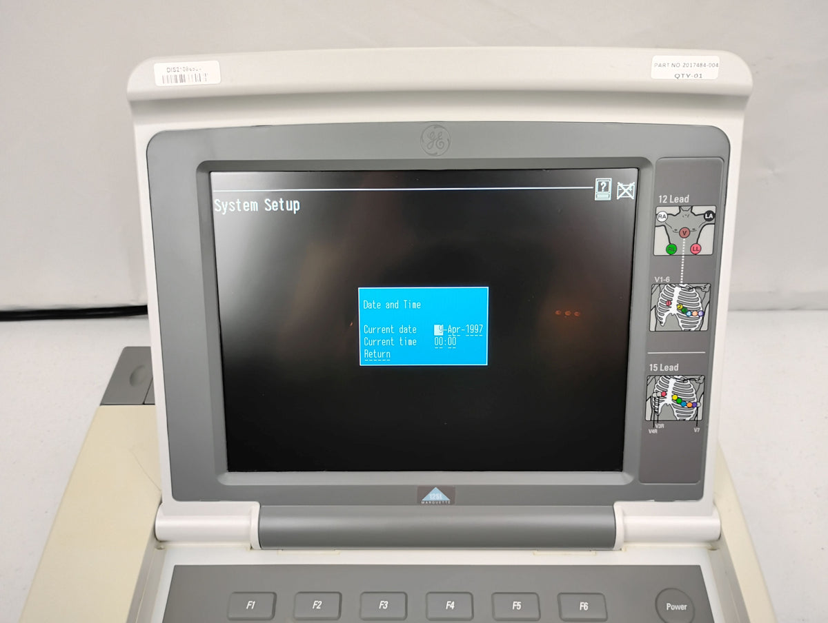 GE MAC 5500 HD Resting Electrocardiogram System ECG Machine