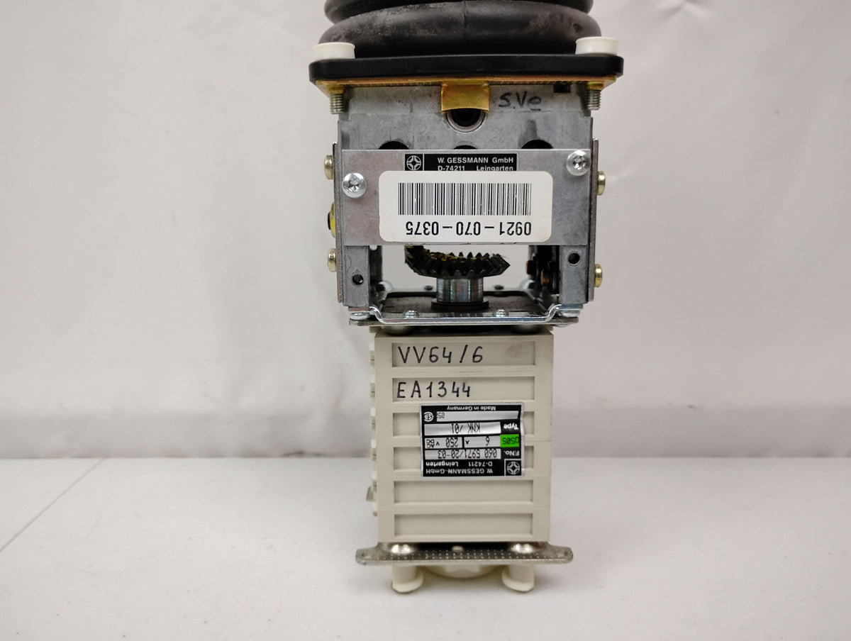 W. Gessman D-74211 060 5971/30-01 GMBH Industrial Joystick Controller | Gessman D-74211