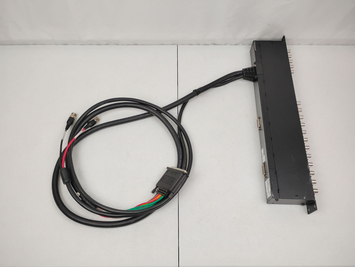 Matrox XMIO2/BOB Breakout Box HD/SD BNC Connectors.| P/N: 63039621908