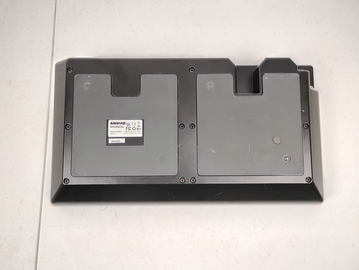 Shure MXWNCS8 8-Port Charging Station with x8 MXW6/C Z10 Transmitter Microphones
