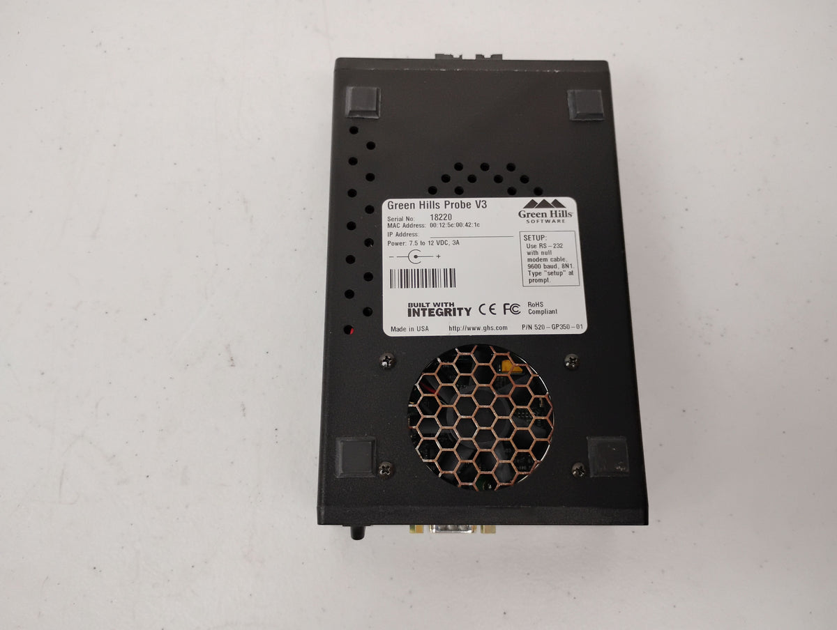 Green Hills Probe V3 Debug Device Module w/ Cable & Adapter | P/N 520-GP350-01