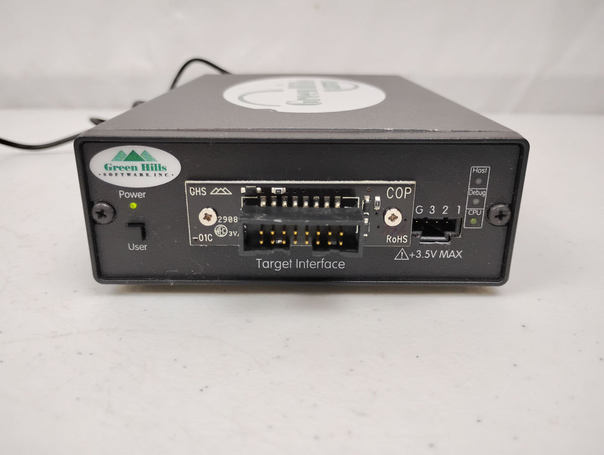 Green Hills Probe V3 Debug Device Module w/ Cable & Adapter | P/N 520-GP350-01