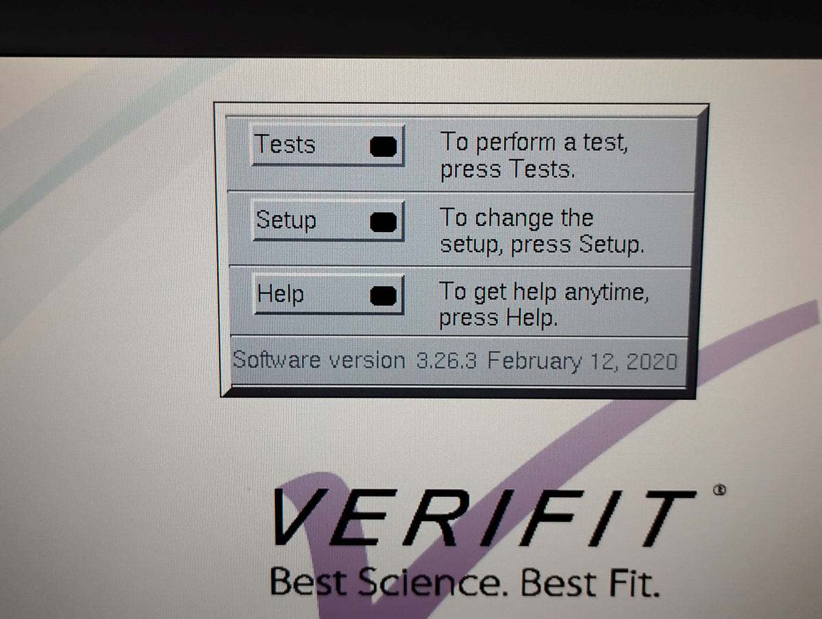 Audioscan Verifit VF-1 Real Ear Hearing Aid Analyzer | P/N: 2325