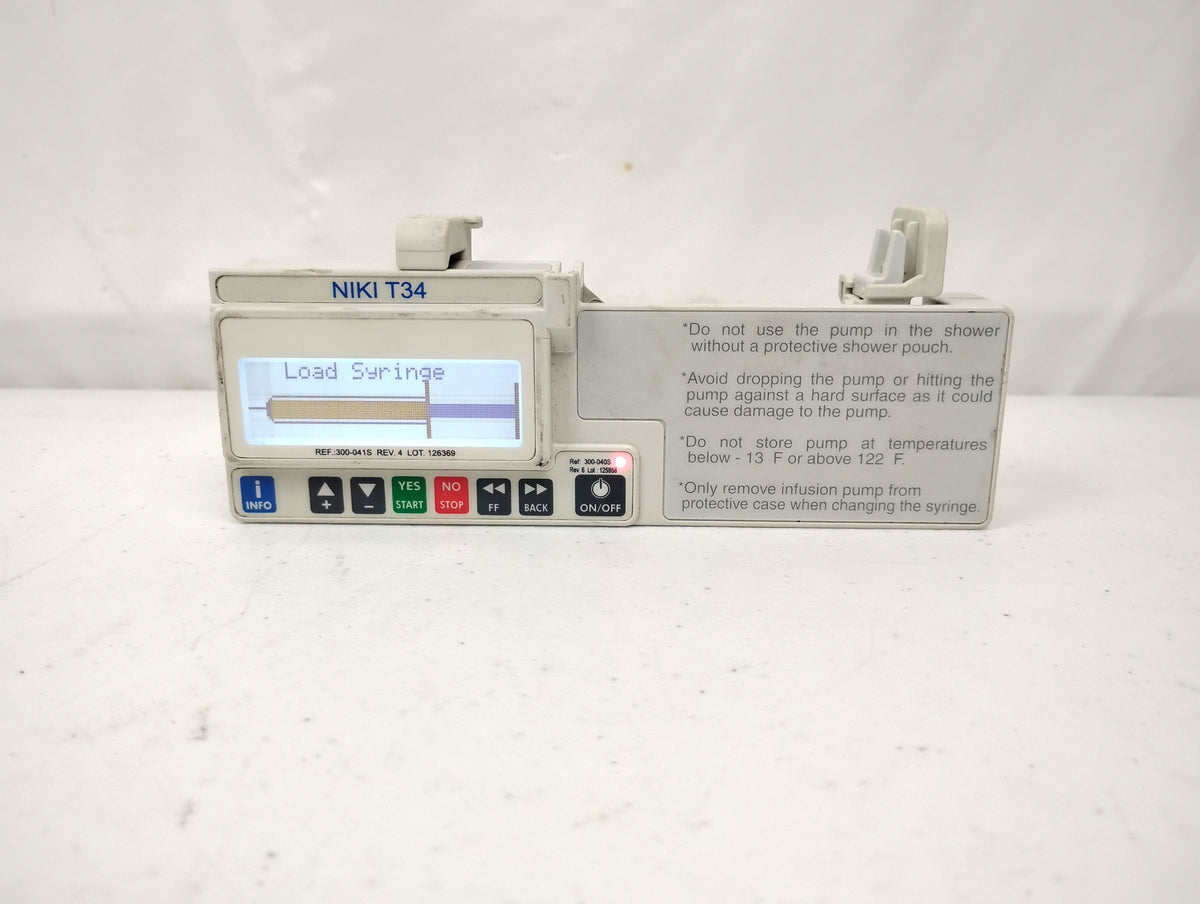 CME McKinley T34 CME Ambulatory Syringe Driver Pump | Niki T34