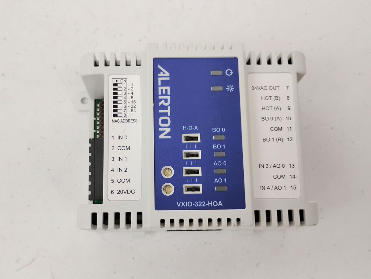 Alerton VXIO-322-HOA BACnet Programmable I/O Expansion Module