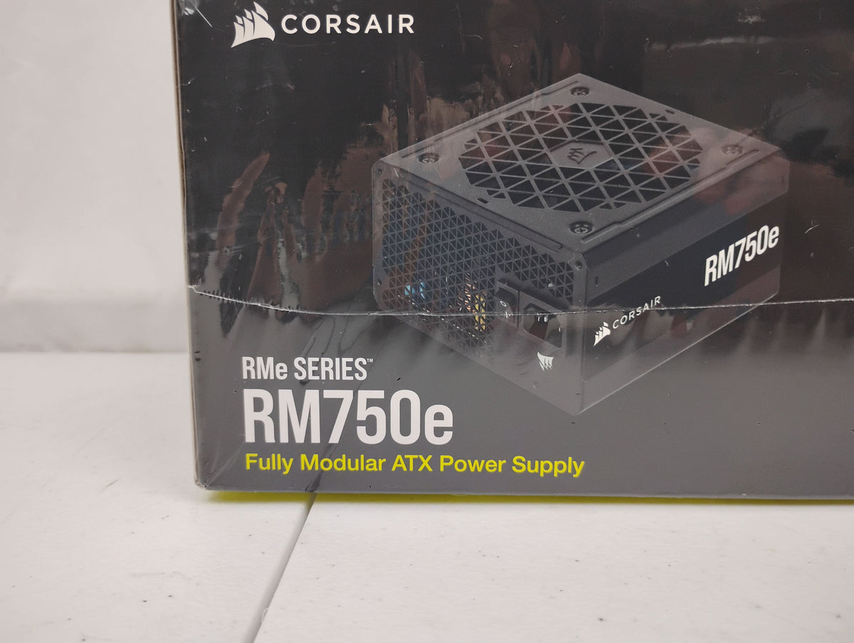 Corsair RM750e ATX 3.1 PCIe 5.1 Ready Fully Modular 750W Power Supply – 12V-2x6 Cable Included, Cybenetics Gold Efficiency