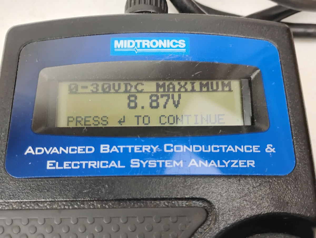 Midtronics Micro500XL Advanced Battery Conductance & Electrical System Analyzer
