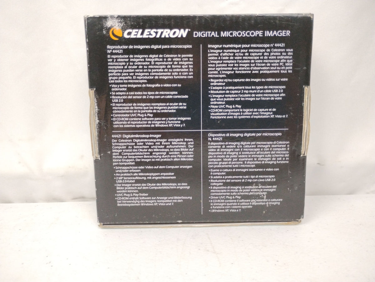 Celestron Digital Microscope Imager 44421 | Celestron 44421 | USB Digital Imaging