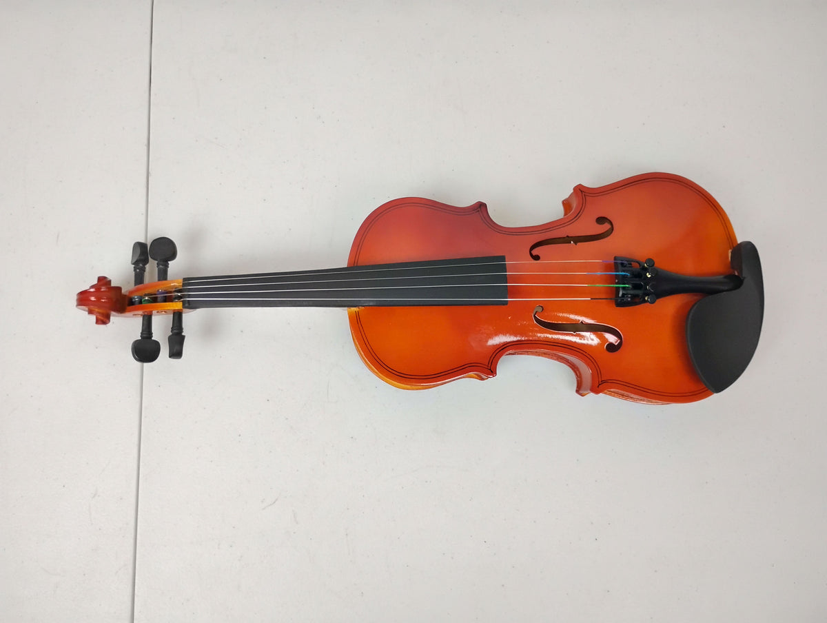 Violin 4/4 Full Size Kit, Violin Fiddle Set for Beginner Adults with Rosewood Bow & Case