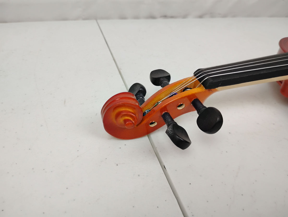 Violin 4/4 Full Size Kit, Violin Fiddle Set for Beginner Adults with Rosewood Bow & Case