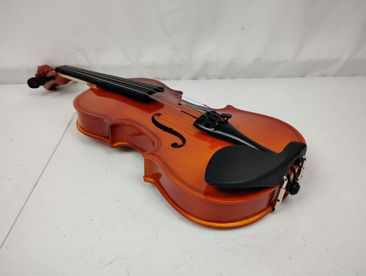 Violin 4/4 Full Size Kit, Violin Fiddle Set for Beginner Adults with Rosewood Bow & Case