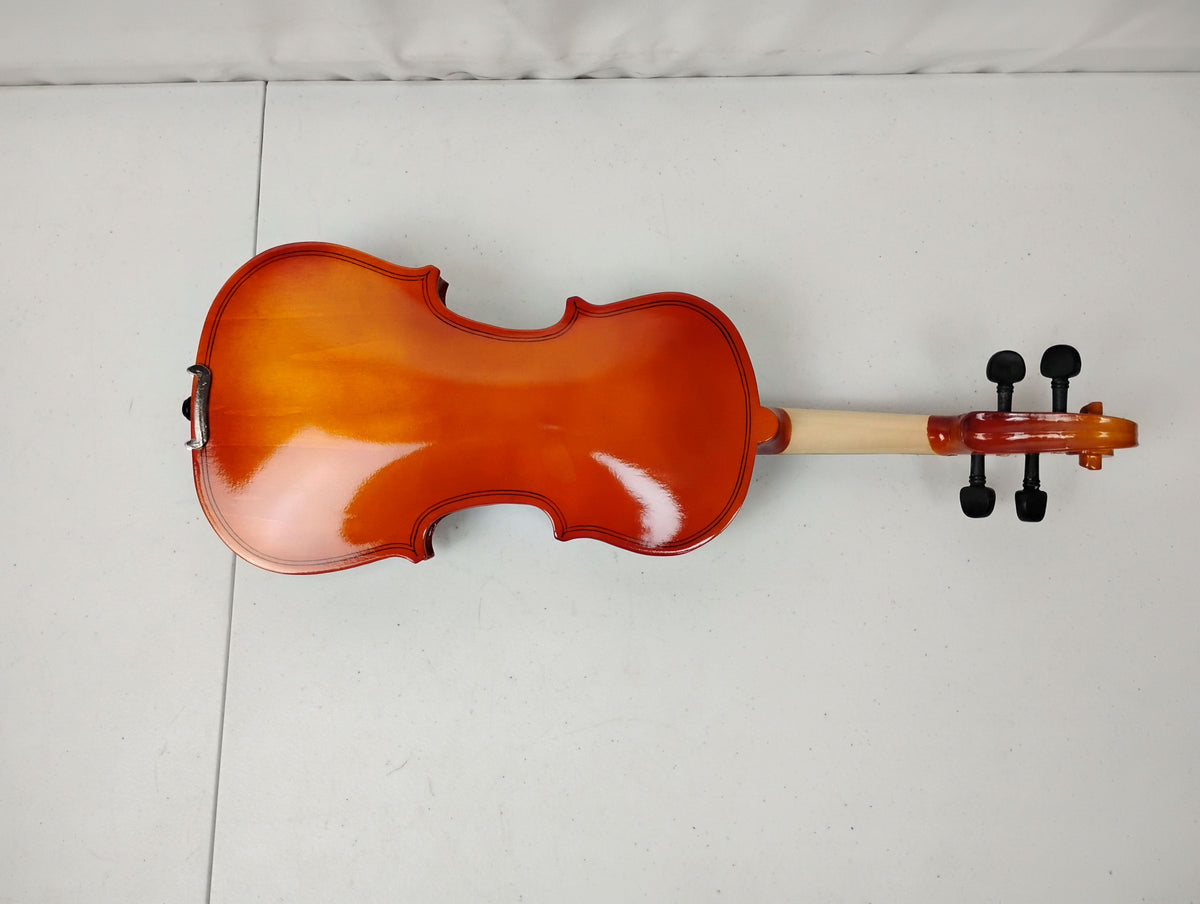 Violin 4/4 Full Size Kit, Violin Fiddle Set for Beginner Adults with Rosewood Bow & Case