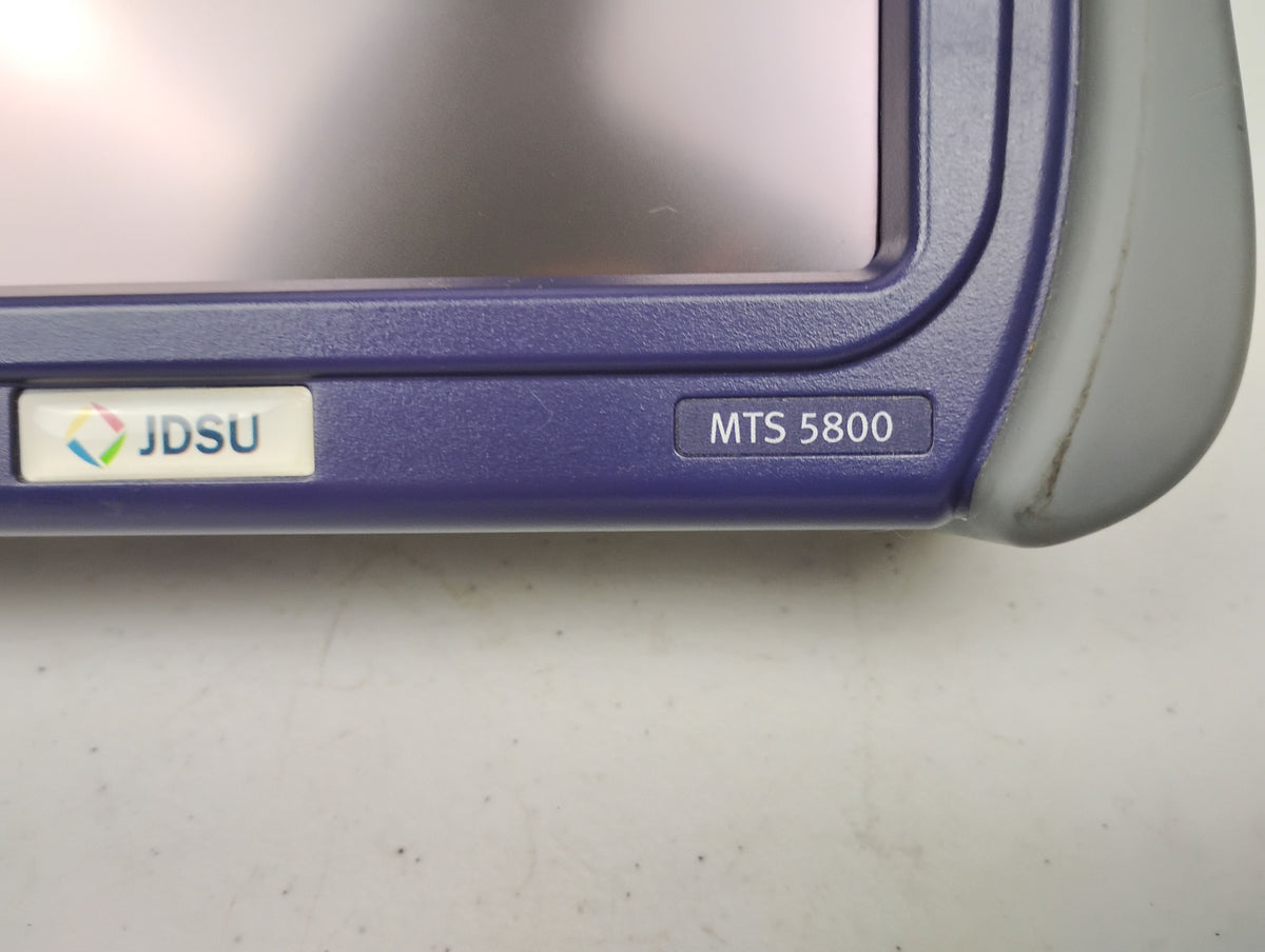 JDSU MTS 5800 TB/MTS-5800 Communications Analyzer w/ Case & Accessories + Options
