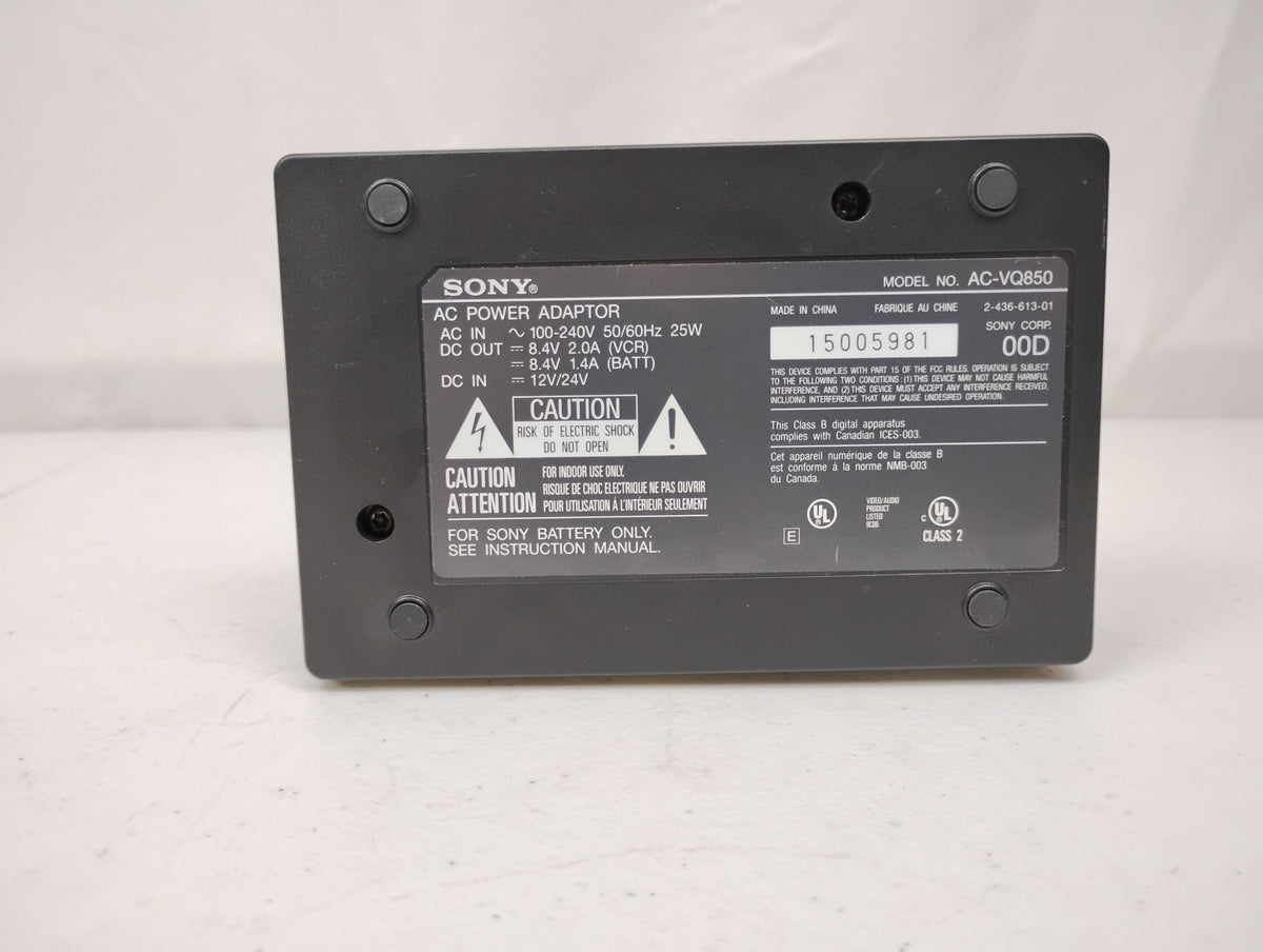Sony AC-VQ850 AC Adapter Charger