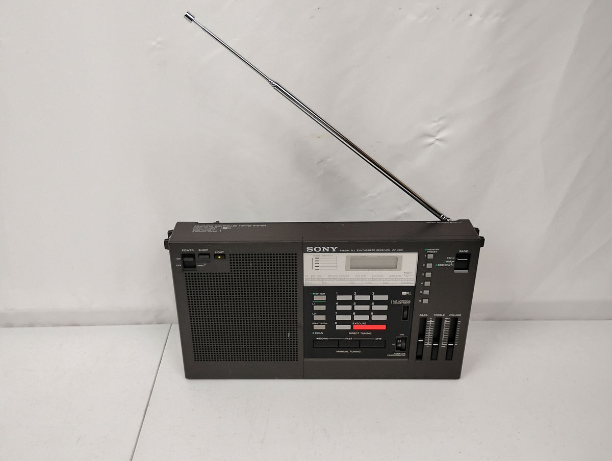 Sony ICF-2001D FM/AM Synthesized Radio Receiver