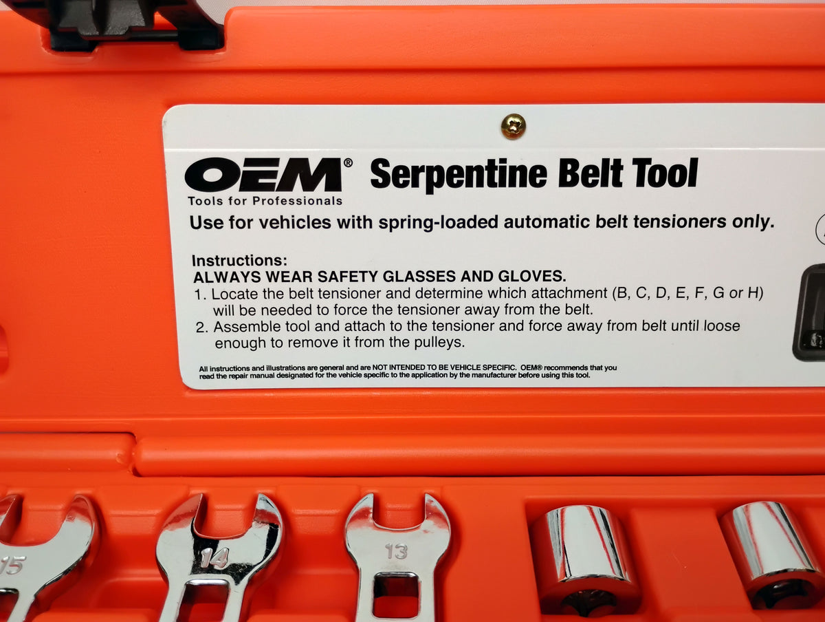 OEM Serpentine Belt Tool w/ Case | P/N: 57115
