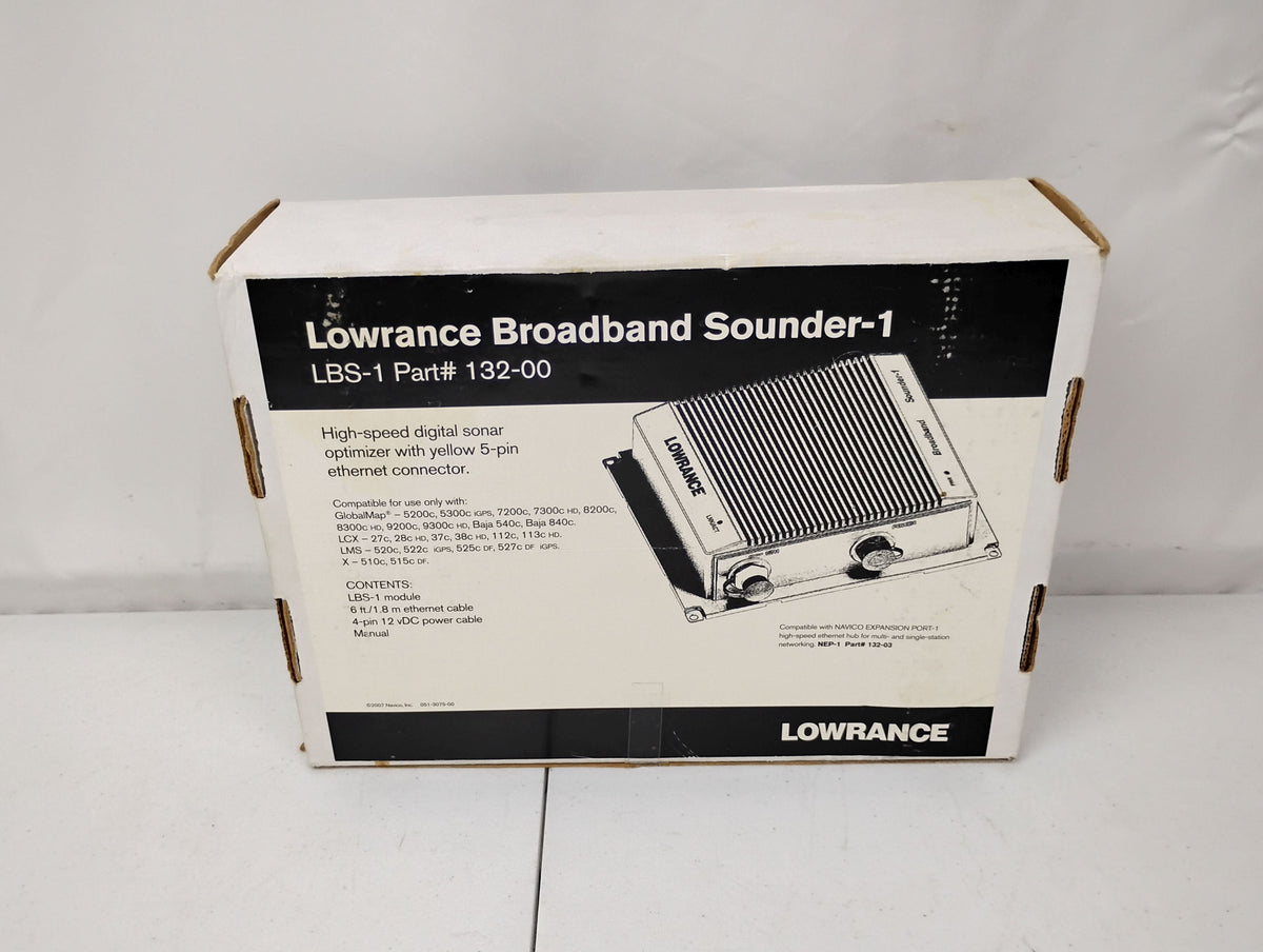 Lowrance LBS-1 Sonar Broadband Sonar Sounder-1 | P/N: 132-00