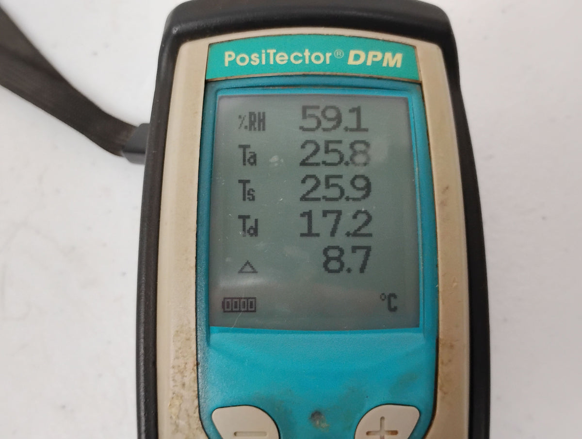 DeFelsko PosiTector DPM DPMI 130266 Standard Dew Point Temp Humidity Meter