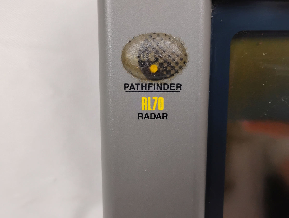 Raymarine Raytheon RL70 Radar Display Head Unit w/ Sun Cover | Sun Damaged