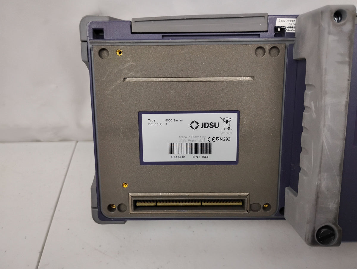 JDSU Viavi MTS T-BERD 4000 Series Fiber Optical Handheld OTDR Network Tester