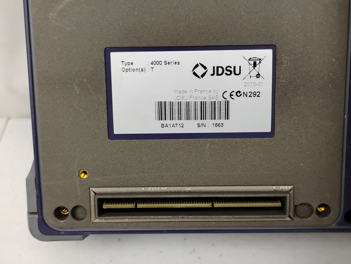 JDSU Viavi MTS T-BERD 4000 Series Fiber Optical Handheld OTDR Network Tester