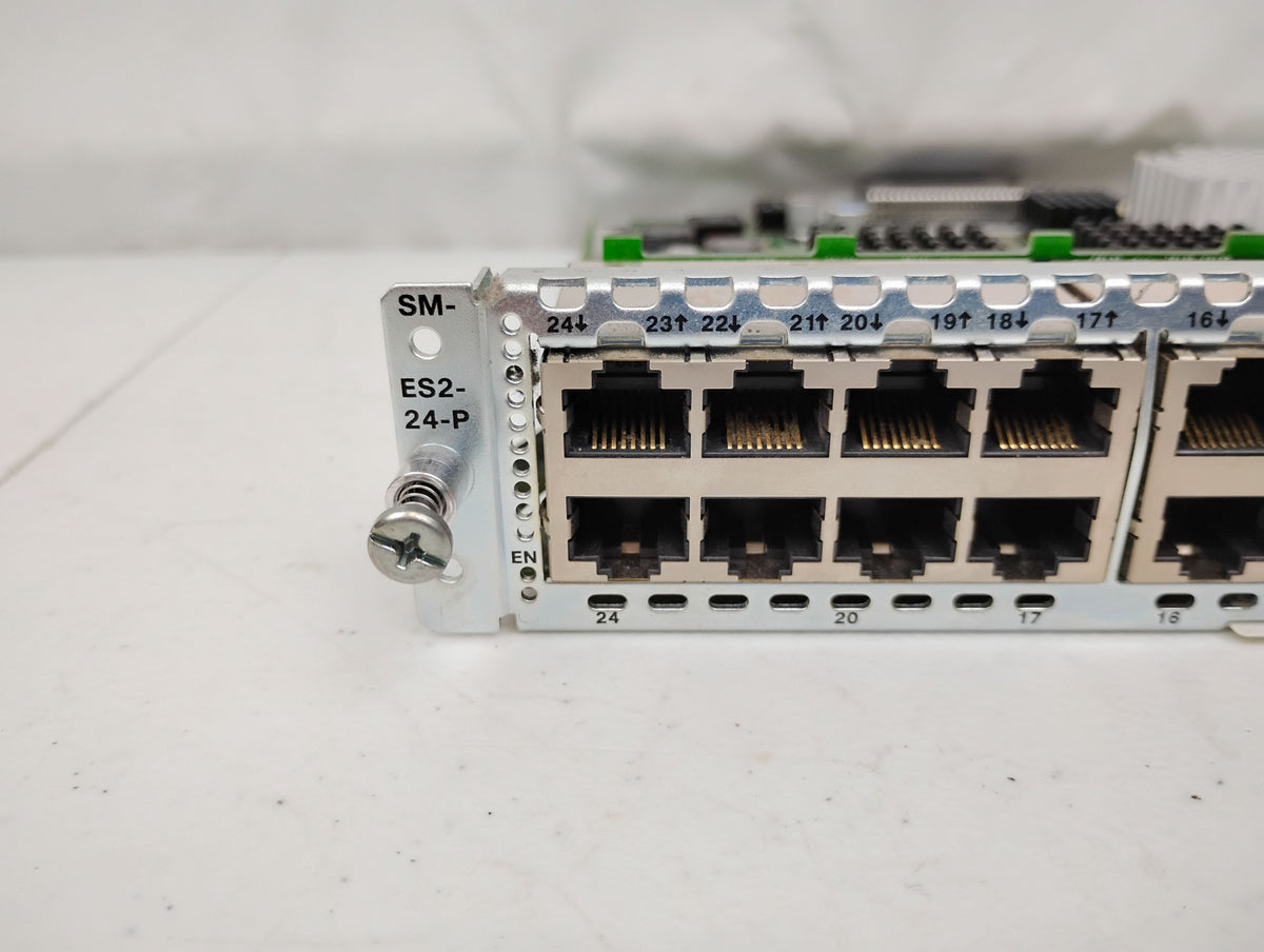 Cisco SM-ES2-24-P PoE+ 24-Port Enhanced Layer 2 EtherSwitch Module