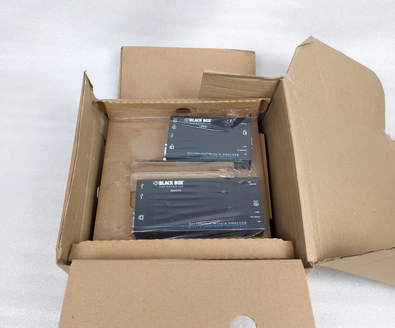 Black Box ACU5050A-R2 Servswitch Wizard VGA/USB Extender w/ Audio Set