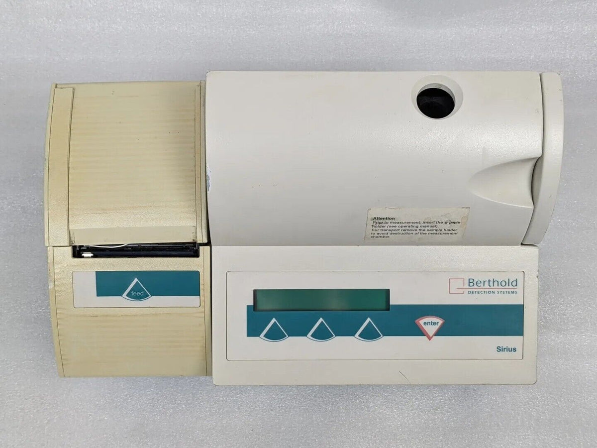 Berthold Sirius Luminometer Single Tube Flash Glow