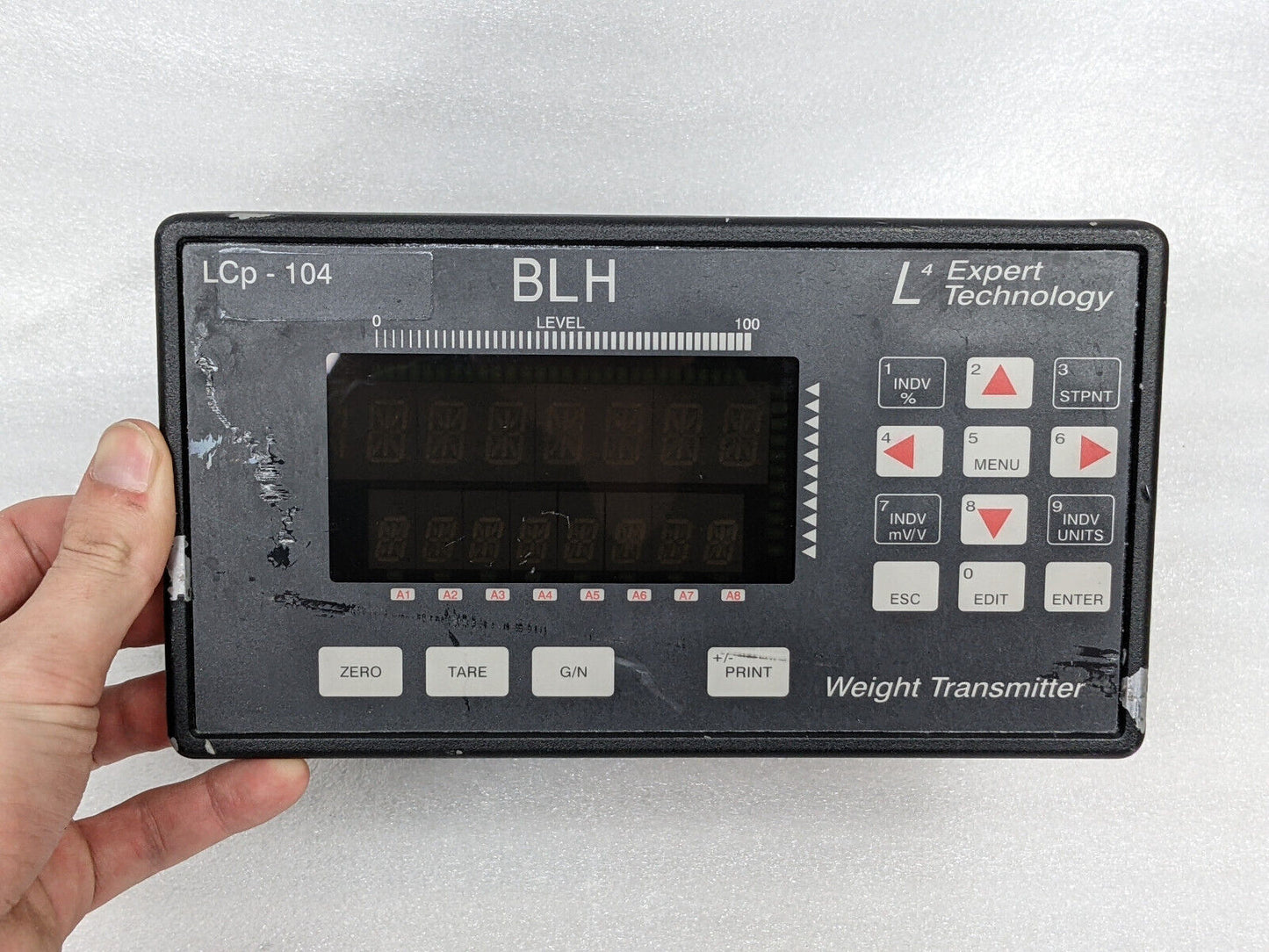 BLH LCp-104 Safe-Weigh Weight Transmitter Unit 2-1-2-2-2 Ver. 3.41