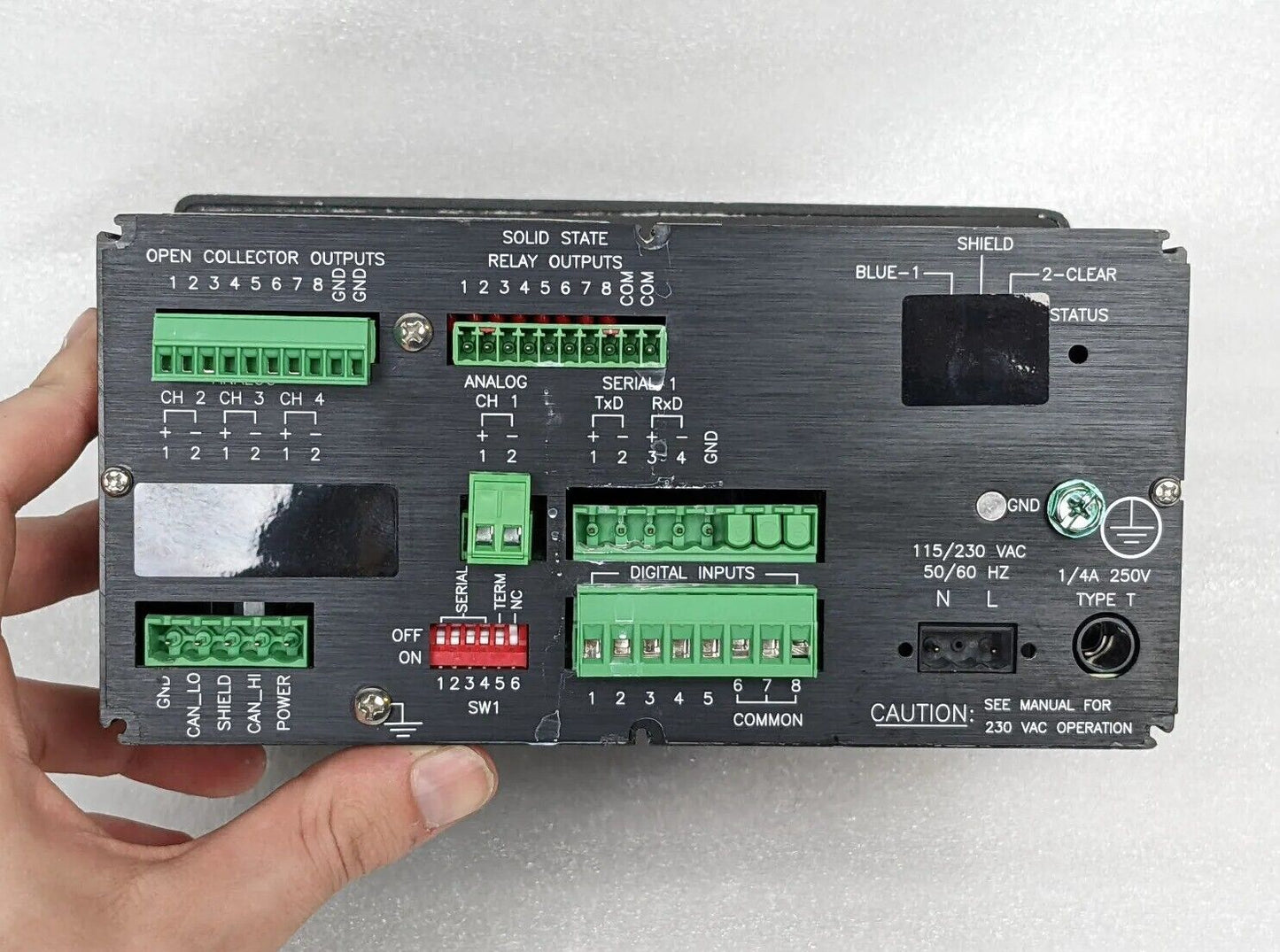BLH LCp-104 Safe-Weigh Weight Transmitter Unit 2-1-2-2-2 Ver. 3.41