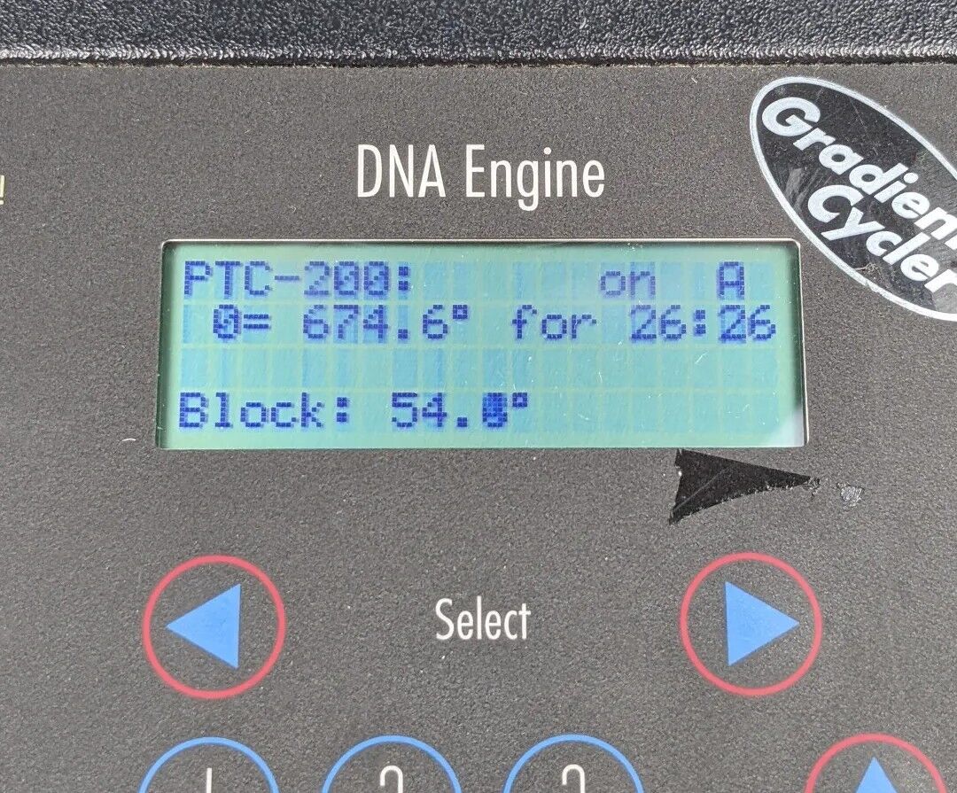 Bio-Rad MJ Research PTC-200 w/ Dual 48-Well Block 96 PCR Thermal Cycler