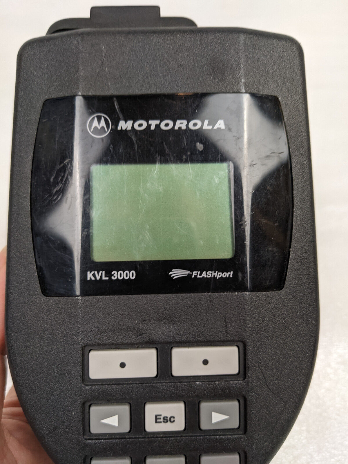 Motorola KVL 3000 FLASHport Keyloader | Model No. T5795A | No Battery