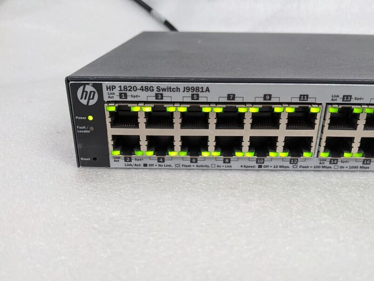 HP 1820-48G J9981A 48-Port Gigabit Network Switch