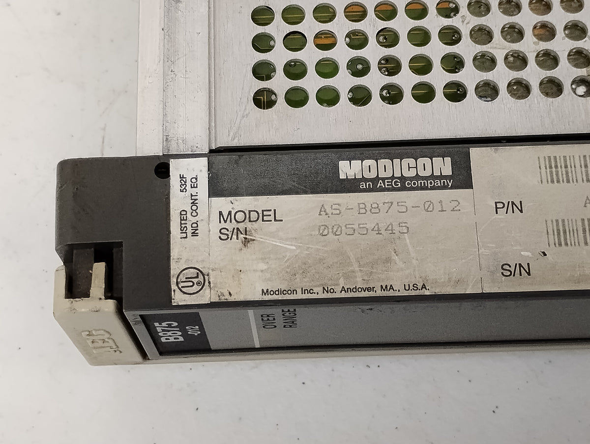 Schneider Electric Modicon AS-B875-012 Module