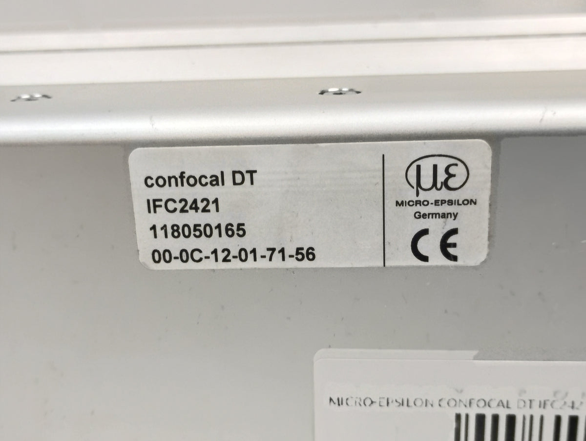 Micro-Epsilon Confocoal DT IFC2421 | 00-0C-12-01-71-56