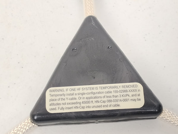 Honeywell Caton Connector 13444-L1 155-02989-0001 High Voltage Antenna Cable