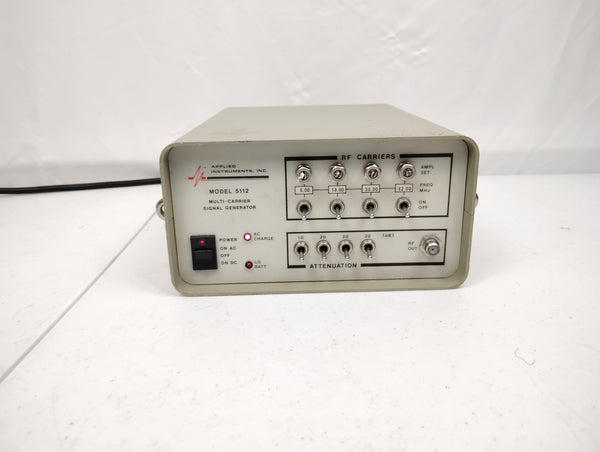 Applied Instruments 5112 Multi-Carrier Signal Generator | 5112Si