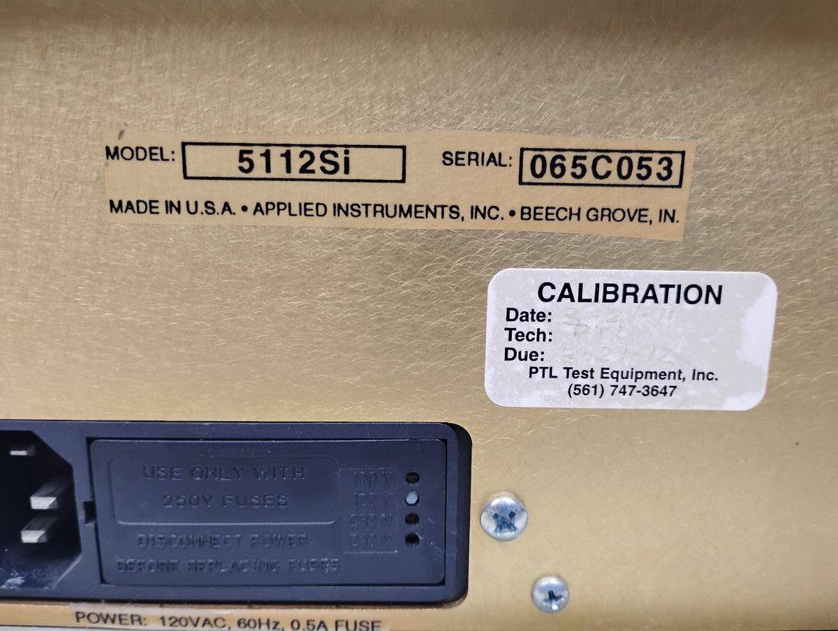 Applied Instruments 5112 Multi-Carrier Signal Generator | 5112Si