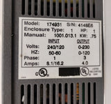 Leeson Micro Series 174931 1 HP Variable Frequency AC Drive-Input | Leeson Electric 174931