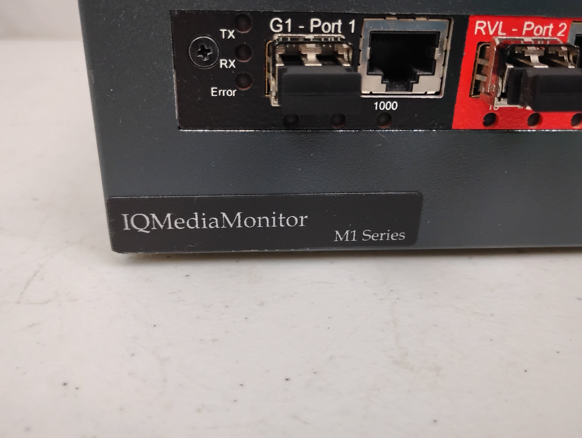 Ineoquest IQ Media Monitor M1 Series w/ Power Adapter