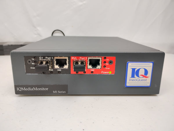 Ineoquest IQ Media Monitor M1 Series w/ Power Adapter