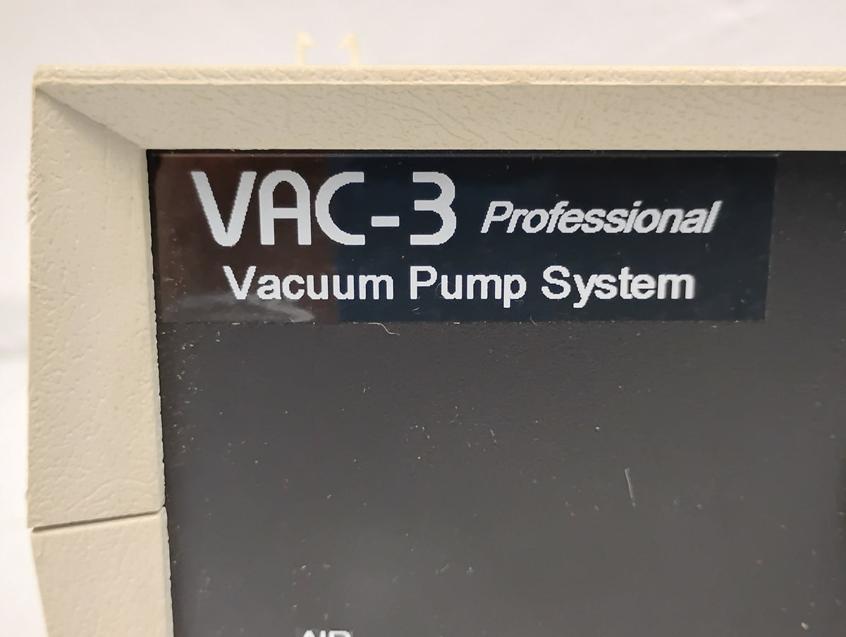 Lightning Enterprises Vac-3 Vacuum Pump System w/ Power Cord