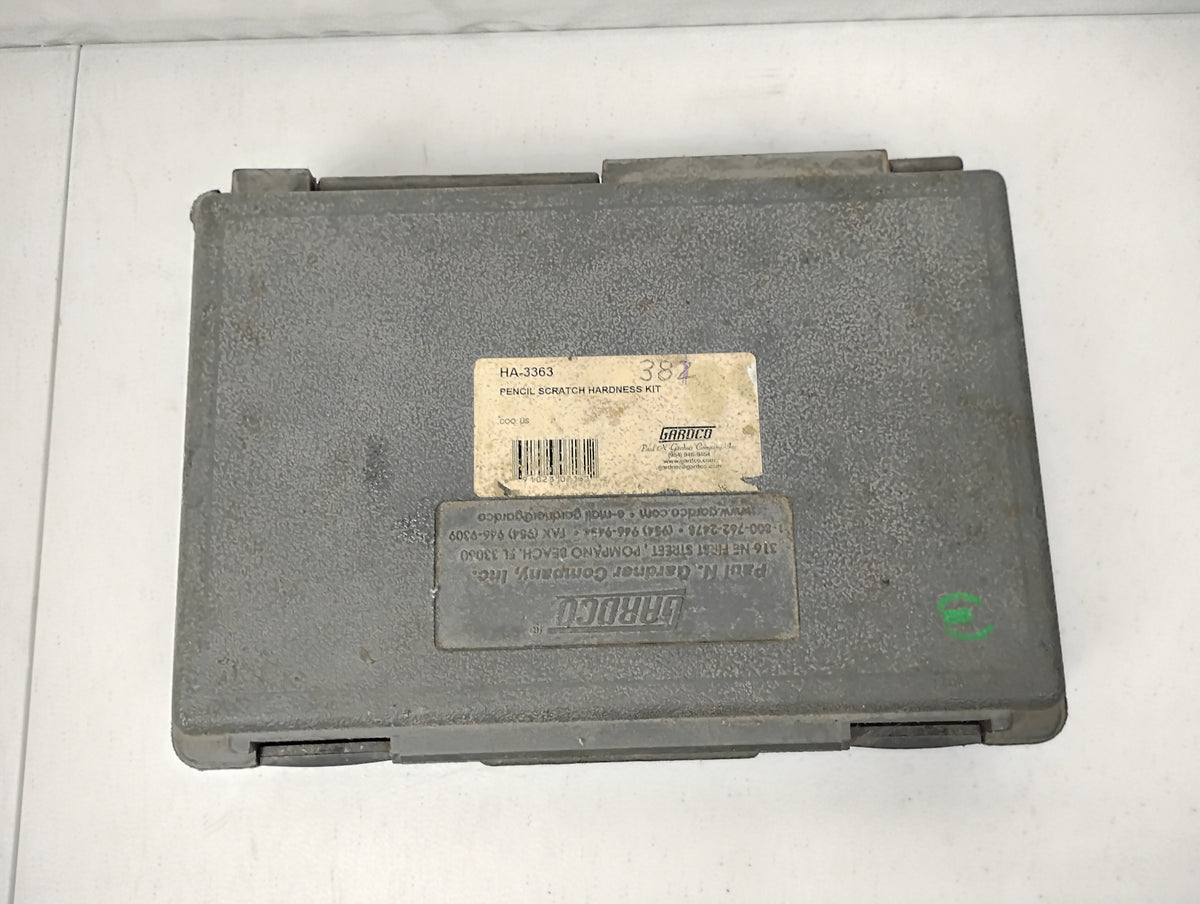 Gardco HA-3363 Pencil Scratch Hardness Kit w/ Case