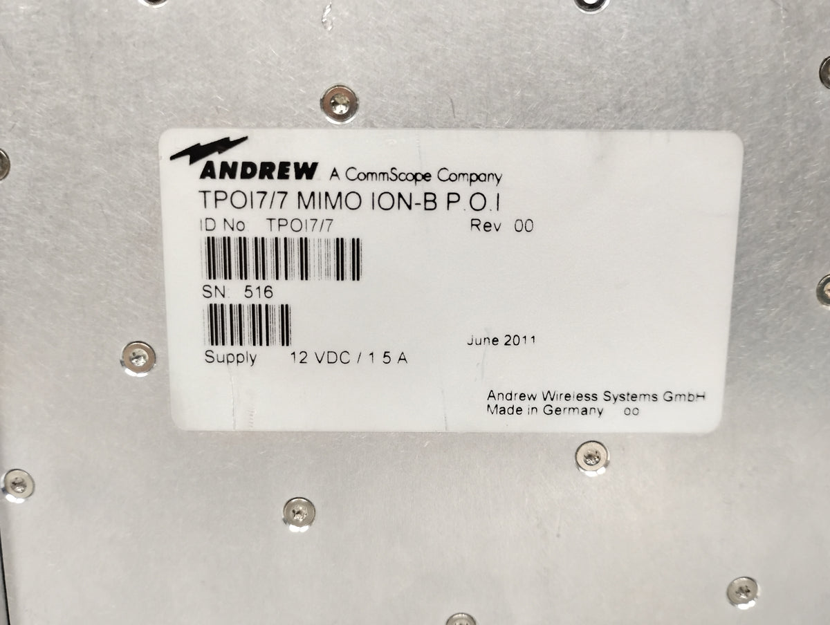 Andrew TPOI7/7 ION-B Multiband RF Point of Interface for Cellular 700 MIMO