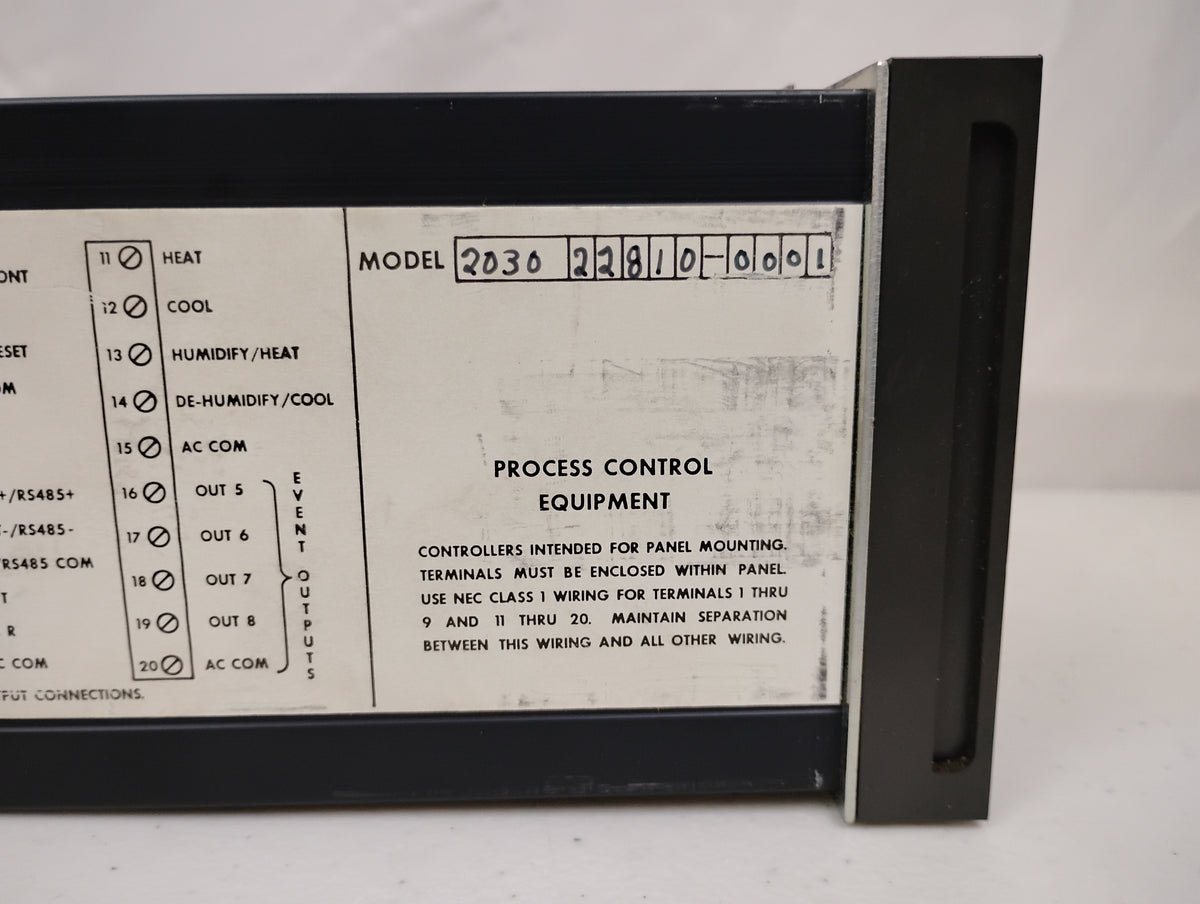 Chromalox 2030-22810 Temperature Process Control Module